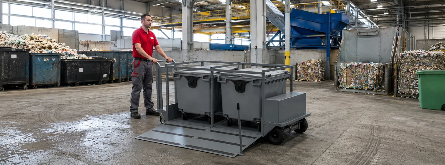 Sistemi di movimentazione per la logistica dei rifiuti Sistemi di movimentazione per la logistica dei rifiuti