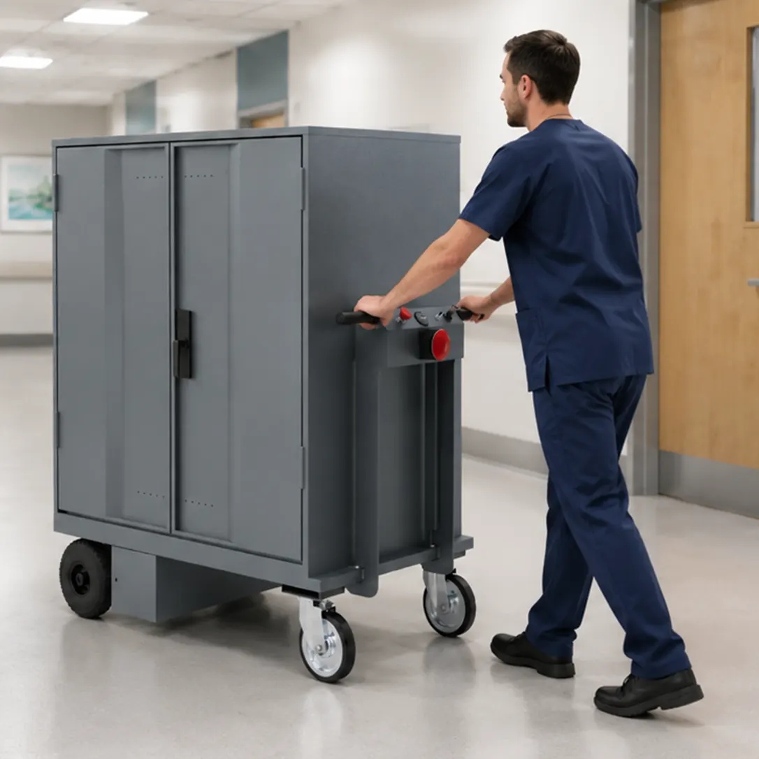 biga mezzi per trasportare foot box ospedale