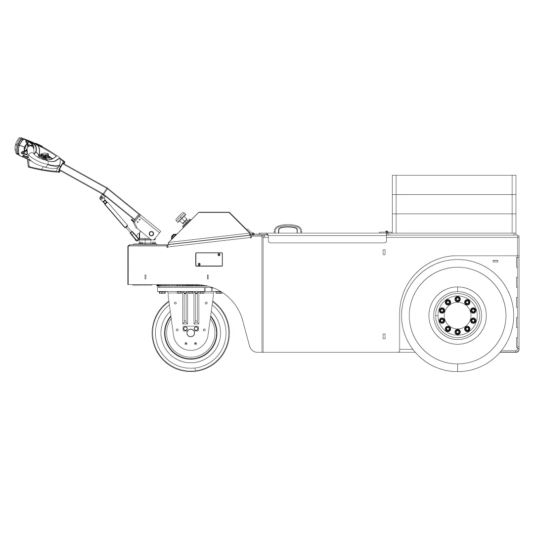 Biga Trainatore Vista Laterale MM 4XL80TO