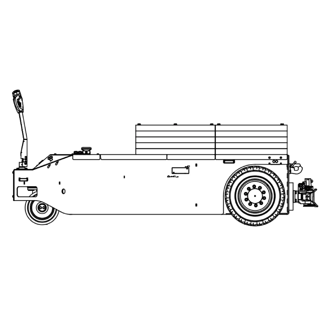 Biga Trainatore Vista Laterale MM 5XL
