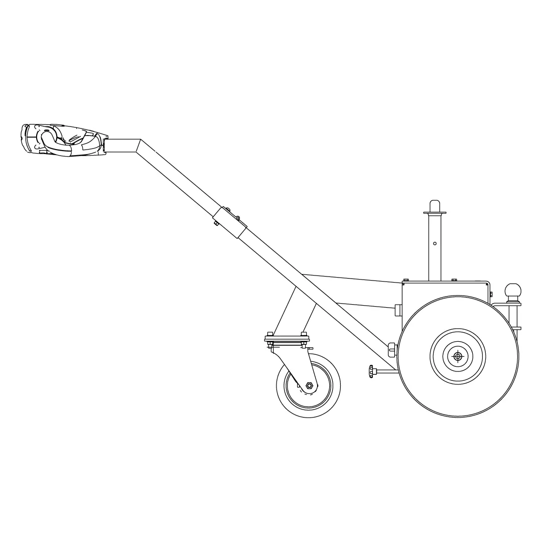 Biga Trainatore Vista Laterale MM M18