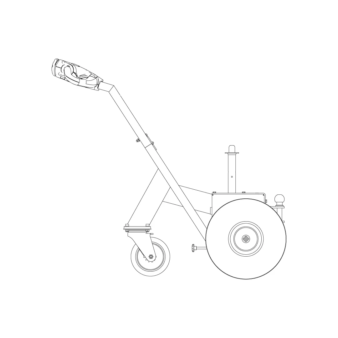 Biga Trainatore Vista Laterale MM M18SV Biga Trainatore Vista Laterale MM M18SV